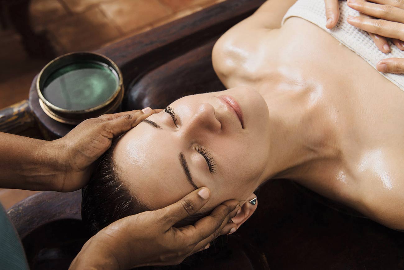 Ayurvedisk ansiktsmassage